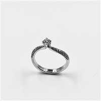 Anello Giorgio Visconti Donna in Oro Diamante AB13205 - AB13205